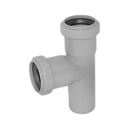 Тройник 50х40х90 канализационный PP PRO AQUA COMFORT 215487 Тройник 50х40х90 канализационный PP PRO AQUA COMFORT 215487