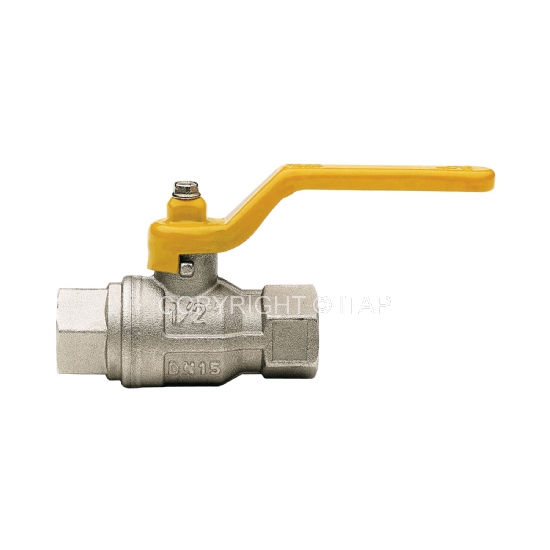 Кран газовый 3/4" В/В рычаг жел ITAP 070 Кран газовый 3/4" В/В рычаг жел ITAP 070
