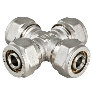 Крестовина 16 (м/пл) Valtec VTm.341.N.161616 Крестовина 16 (м/пл) Valtec VTm.341.N.161616