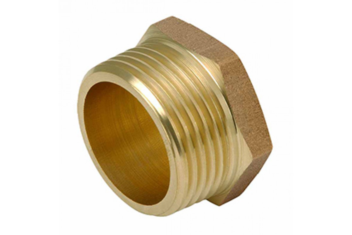 Заглушка 3/4" Н латунь TIM DT003 Заглушка 3/4" Н латунь TIM DT003