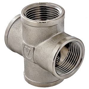 Крестовина 1/2" В/В/В/В никель VALTEC VTr.760.N.0004 Крестовина 1/2" В/В/В/В никель VALTEC VTr.760.N.0004
