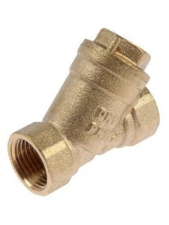 Фильтр косой 1 1/4" В/В латунь TIM BL5803 Фильтр косой 1 1/4" В/В латунь TIM BL5803