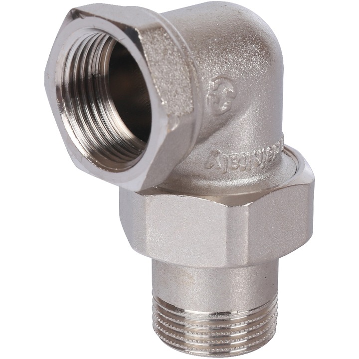 Сгон угловой 3/4" В/Н никель STOUT SFT-0057-000034 Сгон угловой 3/4" В/Н никель STOUT SFT-0057-000034