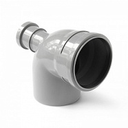 Отвод 110х90х50 выход фронтальный канализационный PP PRO AQUA COMFORT 10010587F