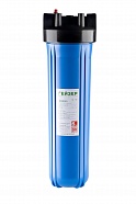 Корпус 20BB 1" В с латунными вставками, синий Гейзер 50716