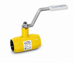 Кран шаровый муфтовый полнопроход газ DN25 PN40 Temper 39020025