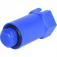Пробка длинная 1/2" синяя STOUT SFA-0035-100012