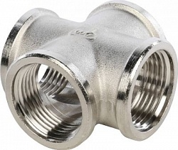 Крестовина 3/4" В/В/В/В никель STOUT SFT-0031-000034