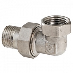 Сгон угловой 1" В/Н никель VALTEC VTr.098.N.0006