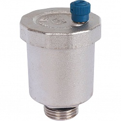 Воздухоотводчик автоматический 1/2" НР прямой 10 бар STOUT SVS-1011-000015