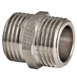 Ниппель 1 1/4" Н/Н никель VALTEC VTr.582.N.0007