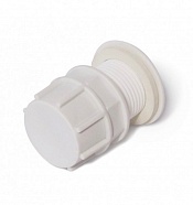 Отвод из бака в сборе 1/2" пластик