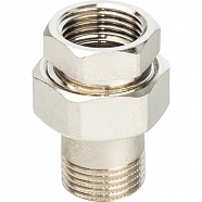 Сгон прямой 1/2" В/Н никель STOUT SFT-0041-000012