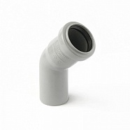 Отвод 40х45 канализационный PP PRO AQUA COMFORT 110445