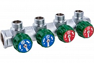 Коллектор регулирующий 90 3/4" 4х1/2" STOUT SMB-6849-341204