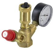Группа безопасности котла 1" 1,5 бар МИНИ TIM JH1024-1.5