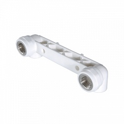 Водорозетка двойная 20х1/2 ВР PPR VALTEC VTp.724.0.02004