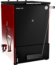 Котел твердотопливный ZEUS 80 кВт стальной с дымососом Термокрафт KOZ80D