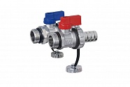 Кран дренажный со съёмным металлическим штуцером 1/2" Н TIM M310-2